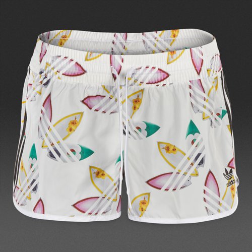 Adidas Originals Pharrell Williams Surf Shorts White for Women